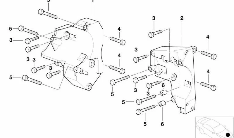 Casquillo de ajuste OEM 11121726245 para MINI R56, Clubman R55, Countryman R60... y más. Original MINI.