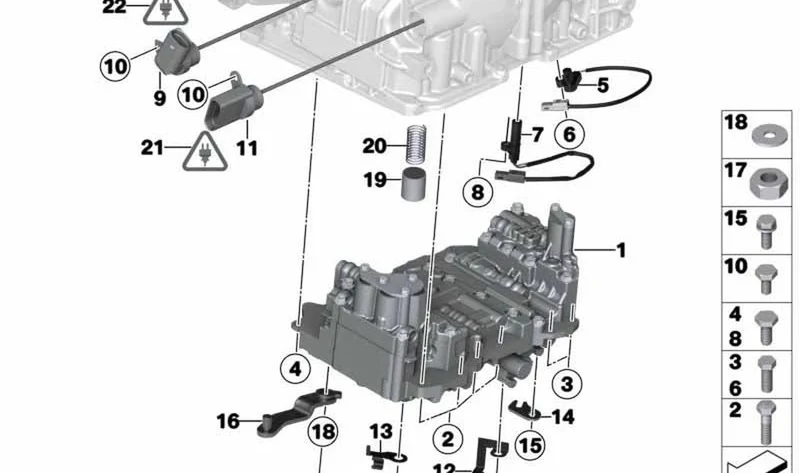 Abrazadera OEM 24367551995 para MINI R53, R56, Clubman R55, Cabrio R52, Coupé R58... y más. Original MINI.