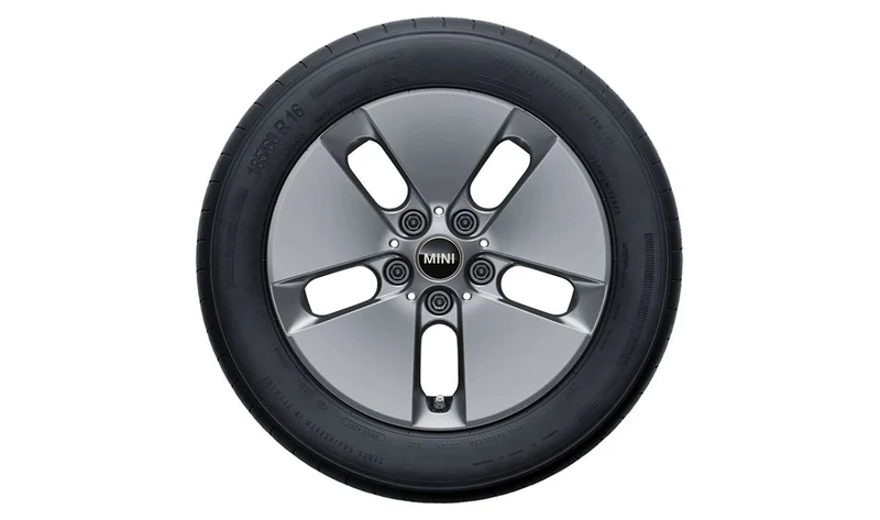 Rueda de invierno completa Pin Spoke 961 OEM 36115A8FF97 para MINI F54, F55, F56, F57, F60... y más. Original MINI.