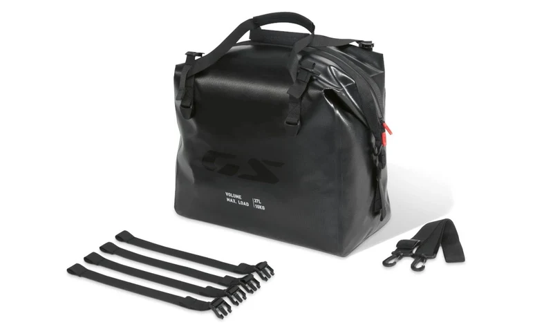 Cartera interior de maleta de aluminio OEM 77415B30A79 para BMW Motorrad R 1300 GS Adventure. Original BMW Motorrad.