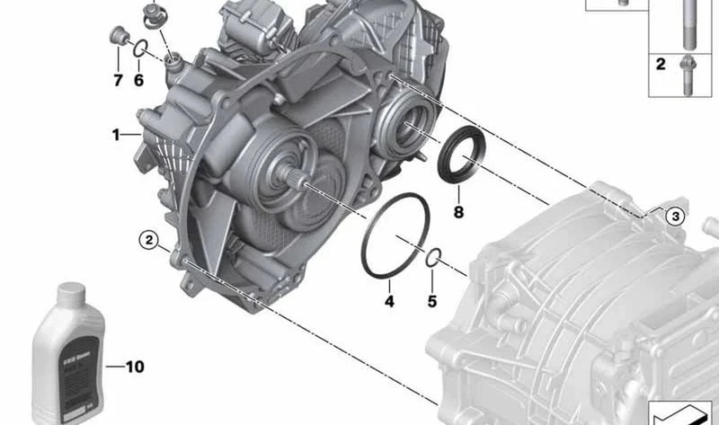 Cambio E OEM 27209846639 para MINI F56 BEV, F56 BEV LCI, Cabrio F57 BEV. Original MINI.