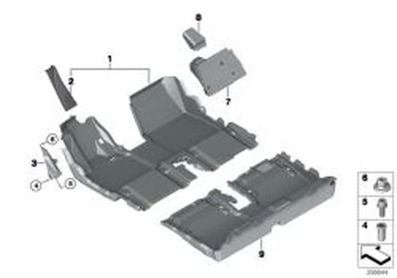 Tornillo ISA M6x16MM OEM 07129903749 para BMW G12, I01, I12, RR11, RR21, RR31... y más. Original BMW y MINI.