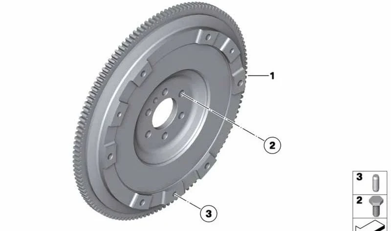 Pasador cilíndrico OEM 11227527141 para MINI R56, R55, R57, R58, R59, R60, R61... y más. Original MINI.