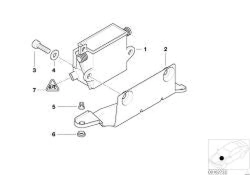 Tornillo cilíndrico M6X20 OEM 07119901473 para BMW Motorrad R 850 C, R 1200 C, R 1200 C Independent. Original BMW Motorrad.