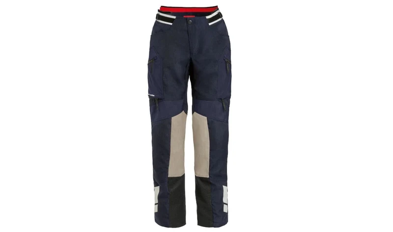 Pantalón GS Rallye Gore-Tex talla 30 azul noche OEM 76115A80C02 para todas las motos BMW. Original BMW Motorrad.
