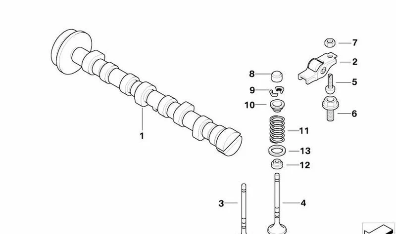 Platillo superior OEM 11347791050 para MINI R50 One D (03/2003 - 03/2006). Original MINI.