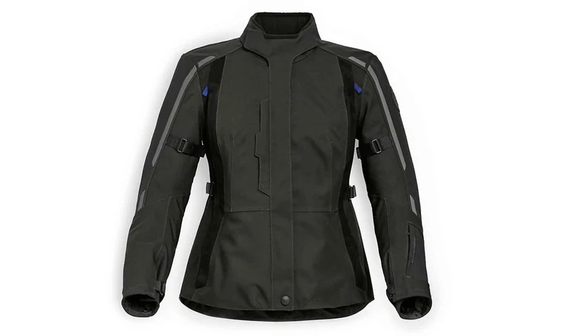 Chaqueta PaceGuard Tour talla 38 gris oscuro OEM 76137922895 para todas las motos BMW. Original BMW Motorrad.