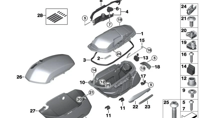 Casquillo con collar OEM 07147925131 para BMW Motorrad R 18, R 18 Classic, R 18 B, R 18 Transcontinental. Original BMW Motorrad.