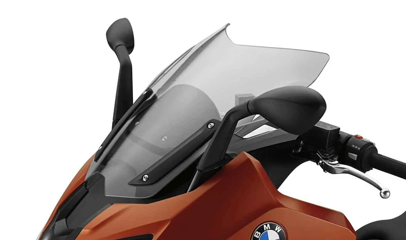 Parabrisas deportivo tintado OEM 77338559588 para BMW Motorrad C 600 Sport, C 650 Sport. Original BMW Motorrad.