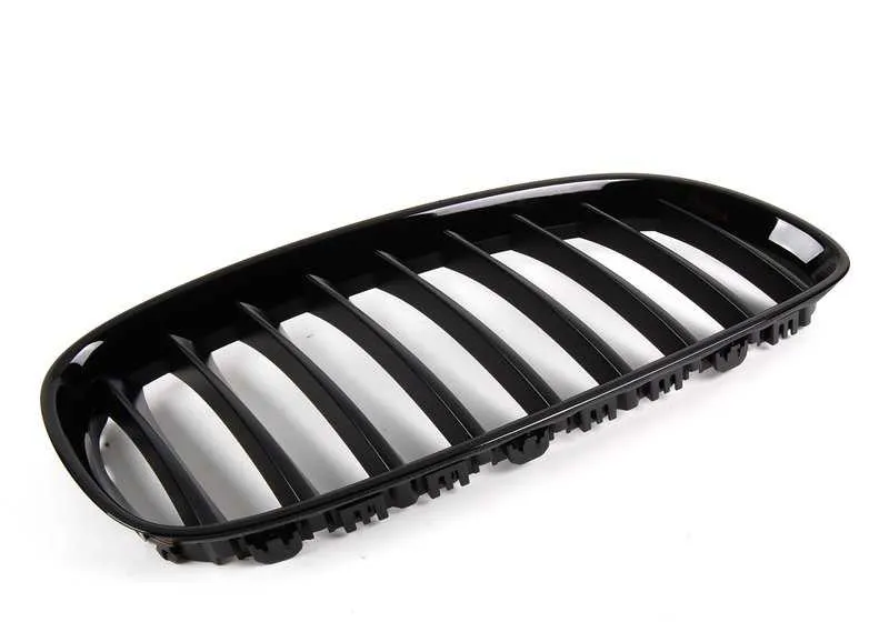 Parrilla decorativa delantera derecha negro brillo OEM 51712150252 para BMW Z4 E89. Original BMW.