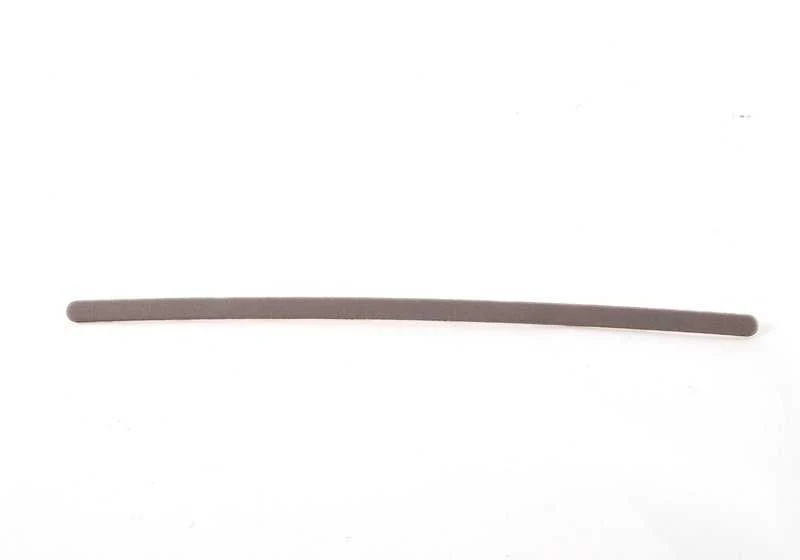 Cubierta paramento columna A superior ITS OEM 51438238581 para BMW Serie 3 E46 (1999-2006), color Hellgrau. Original BMW.
