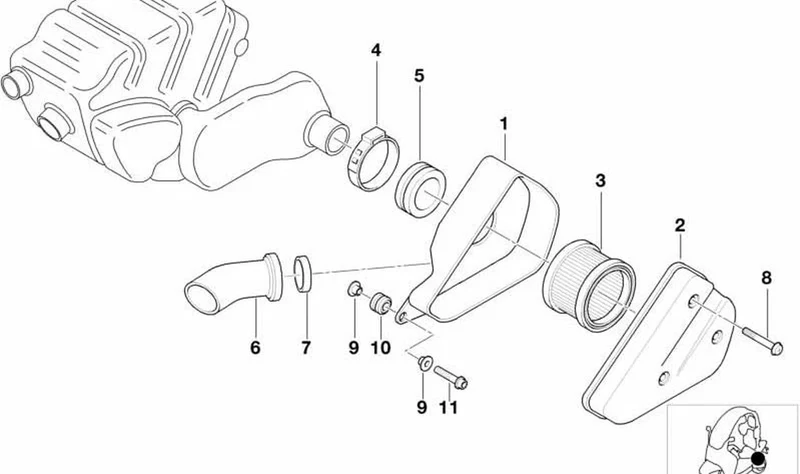 Tornillo de cabeza de lenteja OEM 13717651850 para BMW Motorrad C1 (0991, 0992). Original BMW Motorrad.