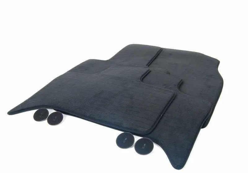 Juego de alfombrillas delanteras y traseras OEM 51478245331 para BMW X5 E53. Original BMW.