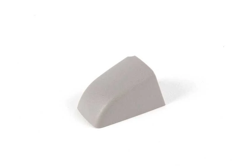 Caperuza izquierda HELLGRAU OEM 51168244449 para BMW Serie 3 E46 (316i AL11, AL12, AL21, AL22, AL51, AN71, AN72, AN62, AX31, AX32, AX41). Original BMW.