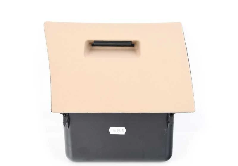 Portaobjetos abatible OEM 51458226571 para BMW Serie 3 E46 en color HELLBEIGE 2. Original BMW.
