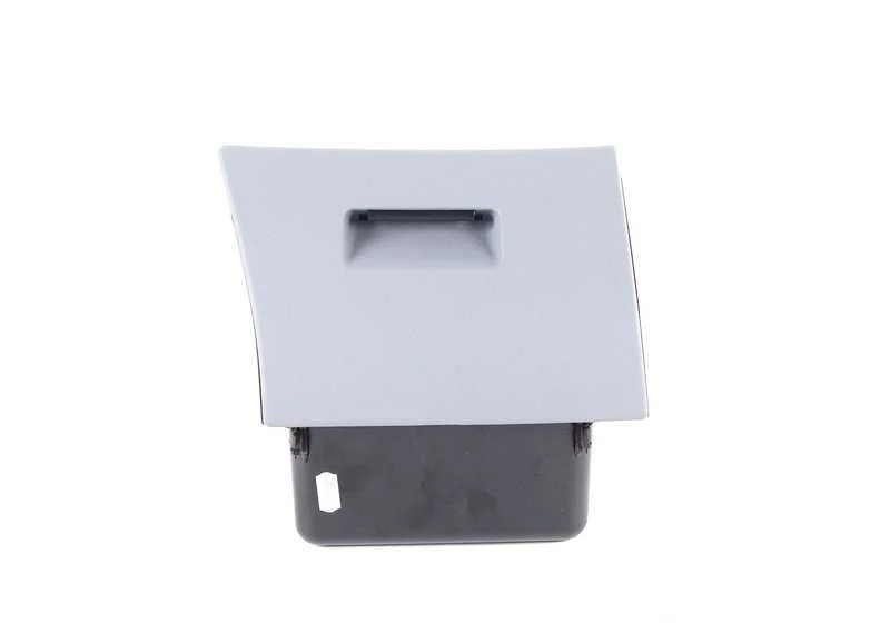 Portaobjetos abatible gris OEM 51458226570 para BMW Serie 3 E46, modelos 316Ci, 318i, 318Ci y más. Original BMW.
