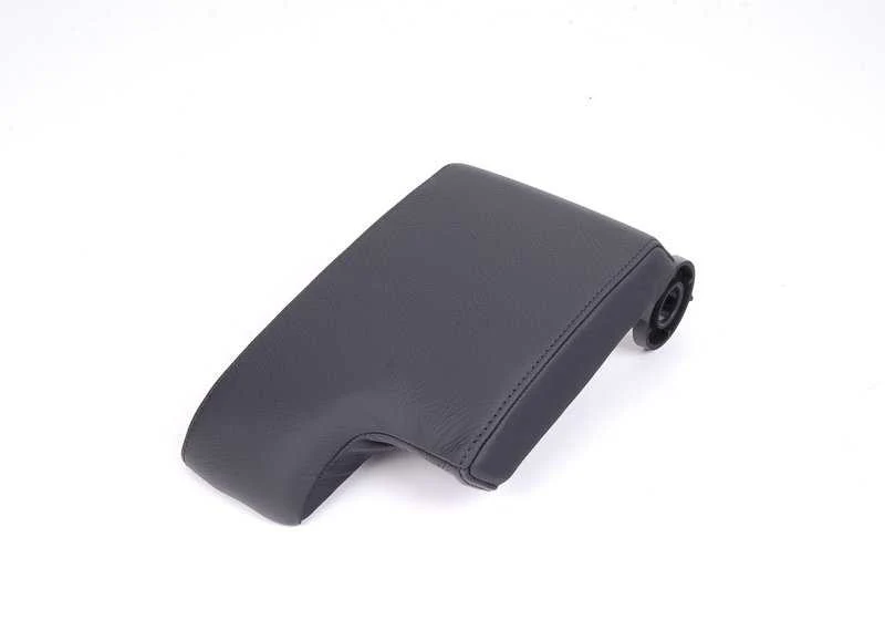 Apoyabrazos parte superior de cuero negro OEM 51168229235 para BMW Serie 3 E46 (1998-2006). Original BMW.