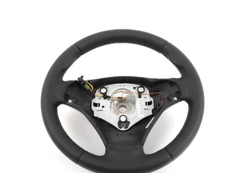 Volante deportivo M en cuero OEM 32307839114 para BMW E81, E87, E90, E92, E93, X1 E84... y más. Original BMW.