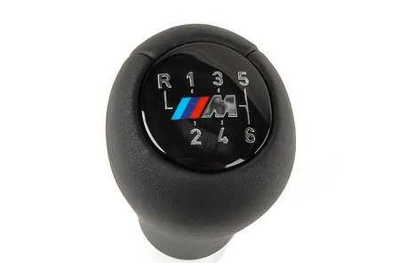 Pomo de cambio deportivo M OEM 25117896886 para BMW E46, E60, E61, E63, E64, X3 F25, X4 F26. Original BMW.