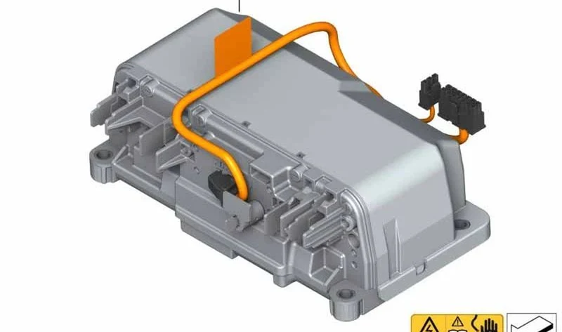 Caja de fusibles OEM 61278554156 para motos BMW C evolution (K17) 04/2013-07/2020. Original BMW Motorrad.