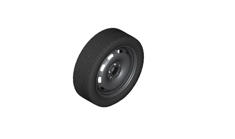 Rueda de emergencia de acero OEM 36101508367 para MINI R50, R56, Clubman R55, Cabrio R52, Coupé R58, Roadster R59... y más. Original MINI.