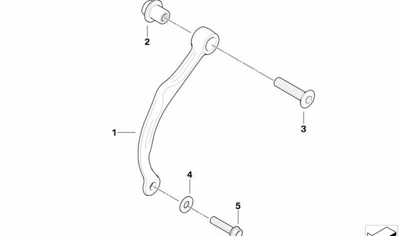 Tornillo avellanado M8X25-10.9 OEM 36317717948 para BMW Motorrad G 450 X (K16). Original BMW Motorrad.