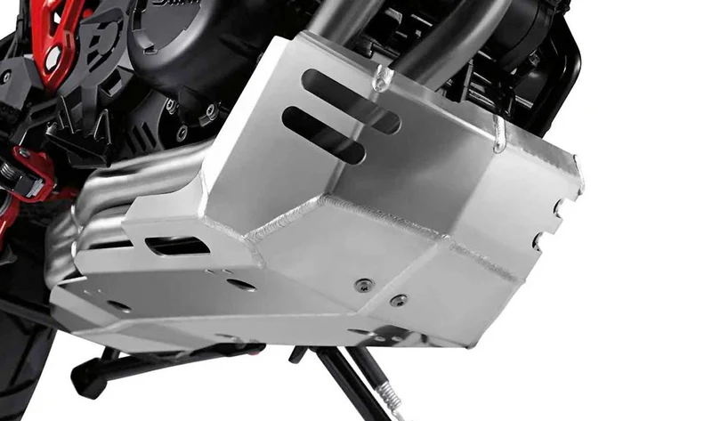 Protector de motor de aluminio OEM 71607702951 para BMW F700GS, F650GS, F800GS, F800GS Adventure. Original BMW Motorrad.