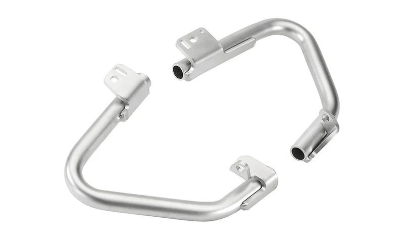 Protector de motor izquierdo OEM 77148396741 para motos BMW K1600GT, K1600GTL, K1600Bagger. Original BMW Motorrad.