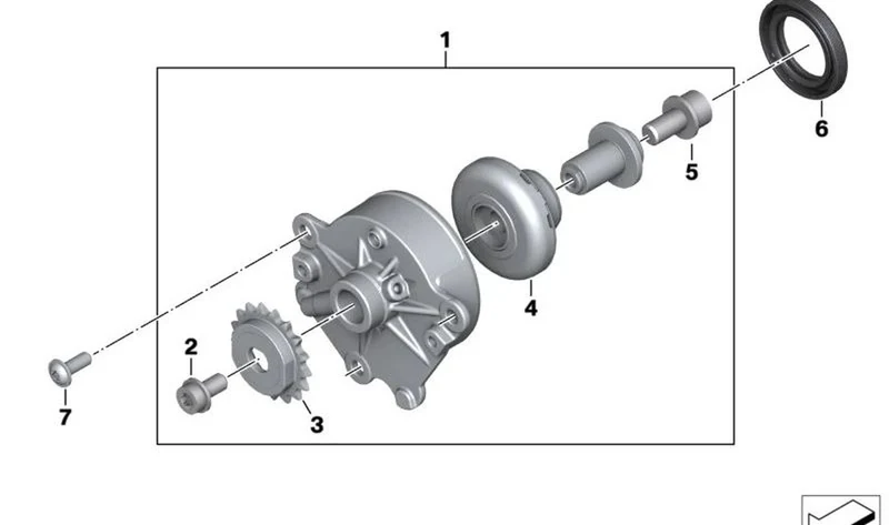 Rebosadero OEM 11158529306 para motos BMW R 1200 GS, R 1250 GS, R 18, R 18 Classic, R 18 Transcontinental... y más. Original BMW Motorrad.