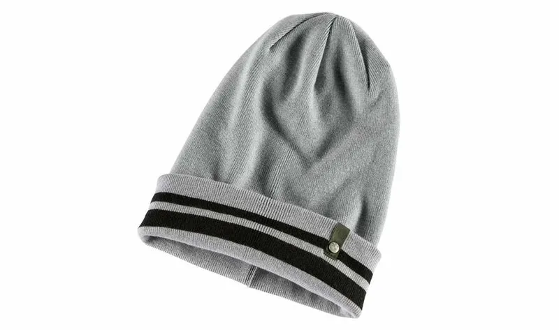 Gorro rayas gemelas gris OEM 76617109916 para BMW. Original BMW Motorrad.