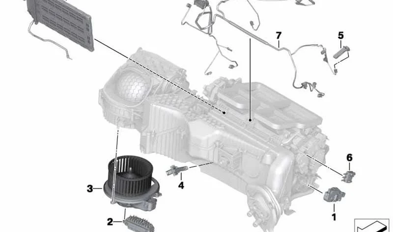 Microinterruptor OEM 64119250960 para MINI R56, R57, R60, R61 y más. Original MINI.