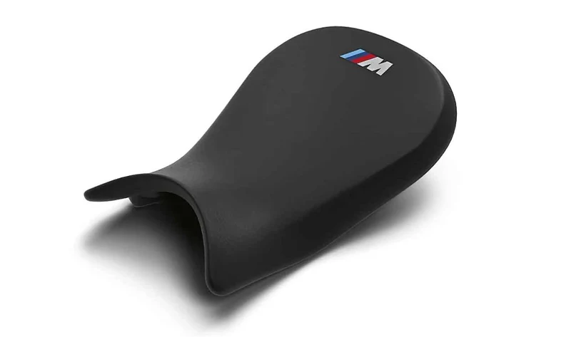 Asiento del conductor Sport bajo OEM 52538406267 para motos BMW K67 S 1000 RR (2018-2025), K66 M 1000 RR (2020-2025). Original BMW Motorrad.