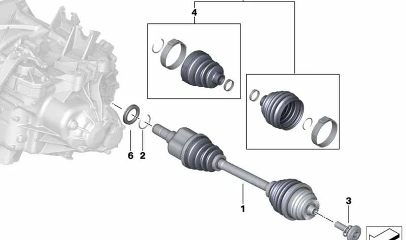 Plato protector de polvo delantero OEM 31608652728 para MINI F55, Cooper. Original MINI.