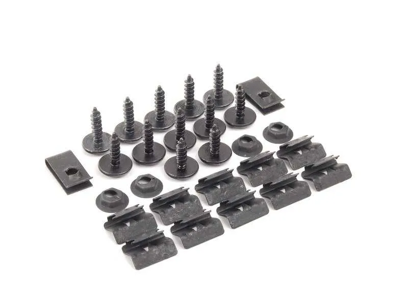 Juego de piezas adosadas spoiler trasero OEM 51112311960 para MINI R50, R53, Cabrio R52. Original MINI.