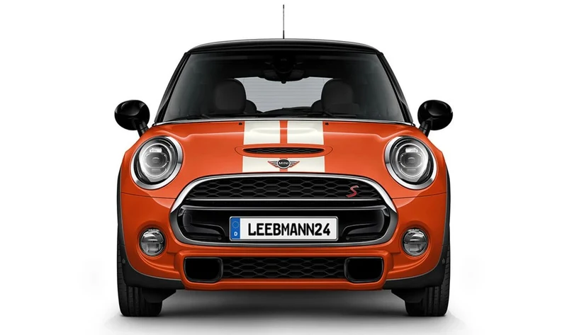 Juego Sportstripes blanco OEM 51142359606 para MINI F55, F56 Cooper... y más. Original MINI.