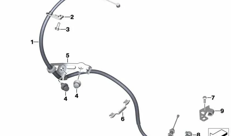 Soporte OEM 32738354873 para motos BMW F750GS, F850GS, F900R, F900XR, F850GS Adventure... y más. Original BMW Motorrad.