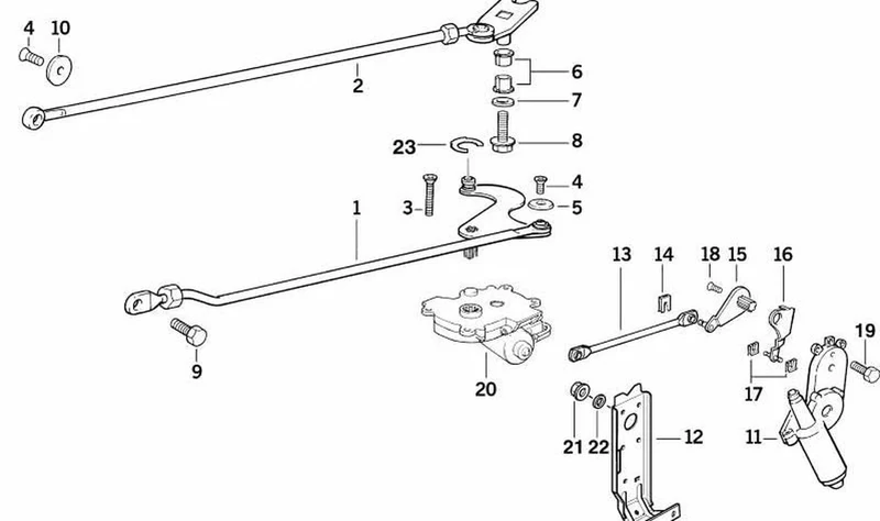 Tornillo avellanado OEM 16117700959 para motos BMW K1200GT, F800S, R1100RS... y más. Original BMW Motorrad.