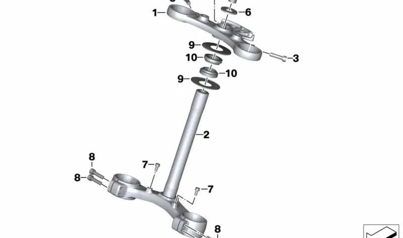 Arandela OEM 31428543336 para BMW Motorrad C evolution (K17) 2014-2020. Original BMW Motorrad.