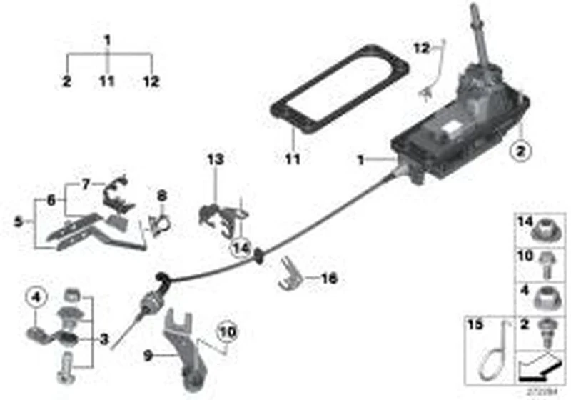 Cambio Steptronic OEM 25169811133 para MINI Countryman R60, Paceman R61. Original MINI.