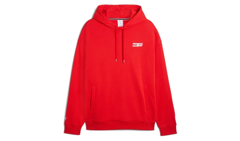 Sudadera con capucha roja talla XXL para BMW. Válido para BMW. Original BMW.