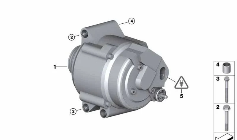 Caja de enchufe OEM 12527511295 para MINI R50, R52, R53. Original MINI.