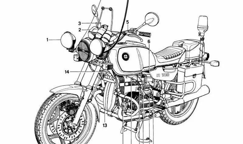 Placa del tipo en blanco OEM 71212312791 para motos BMW R50/5-R90S, R 850 GS, K 100 RS, K 75... y más. Original BMW Motorrad.