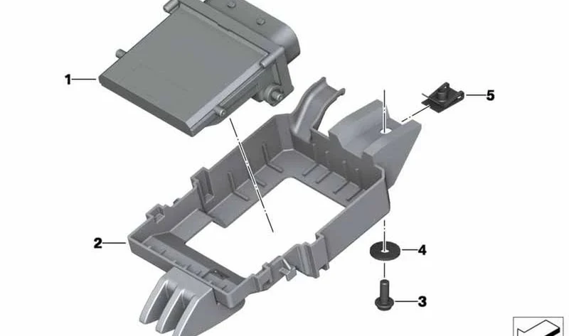 Unidad de mando DDC OEM 61358552136 para motos BMW HP4 K42 (09/2011 - 07/2014). Original BMW Motorrad.