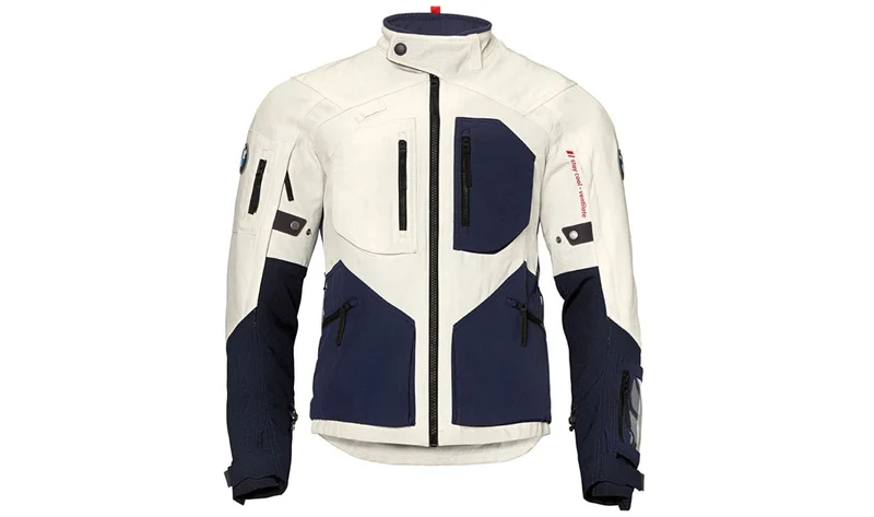 Chaqueta GS Rallye GTX azul noche talla 110 para todas las motos BMW. OEM 76118504475. Original BMW Motorrad.