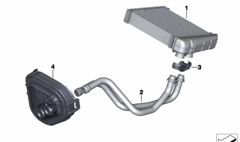 Filtro de habitáculo OEM 64113422667 para MINI R56, R55, R57, R58, R59, R60, R61... y más. Original MINI.