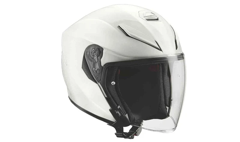 Casco Sao Paulo blanco talla 61/62 OEM 76318504130 para todas las motos BMW. Original BMW Motorrad.