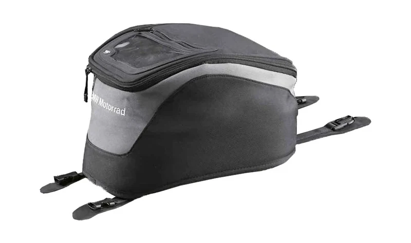 Bolsa sobredepósito impermeable OEM 71607691391 para motos BMW F800GT, F800S, F800ST, F800R, K1200S, K1200R, K1300S, K1300R. Original BMW Motorrad.