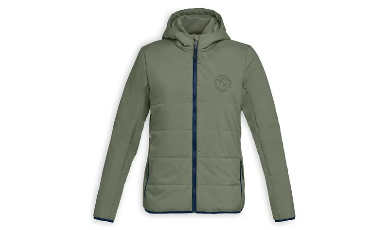 Chaqueta acolchada verde talla M OEM 76615A81631 para BMW Motorrad. Original BMW Motorrad.