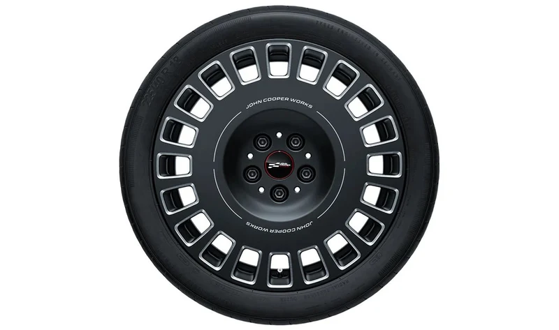 Juego completo de ruedas JCW Rallye Spoke 992 OEM 36115B30824 para MINI Aceman J05 (05/2023 - 03/2025). Original MINI.