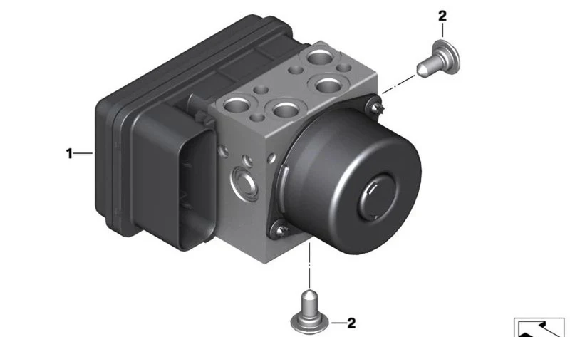 Modulador de presión OEM 34517108399 para motos BMW F750GS, F850GS, F900R, F900XR, F800GS... y más. Original BMW Motorrad.